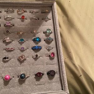 Rings sizes 6 ,7  and a few 8